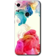 MRC İletişim Huawei Y6S Kılıf Hd Desen Baskılı Arka Kapak + Temperli Cam - Gökkuşağı Color