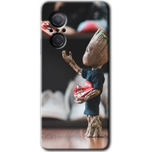 MRC İletişim Huawei Nova 9 Se Kılıf Hd Desen Baskılı Arka Kapak - I Am Groot