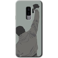 MRC İletişim Samsung Galaxy S9 Plus Kılıf Hd Desen Baskılı Arka Kapak + Temperli Cam - Artwork Wide
