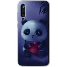 MRC İletişim Xiaomi Mi 9 Se Kılıf Hd Desen Baskılı Arka Kapak - Bebek Panda
