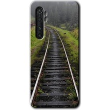 MRC İletişim Xiaomi Mi Note 10 Lite Kılıf Hd Desen Baskılı Arka Kapak - Tren Yolu