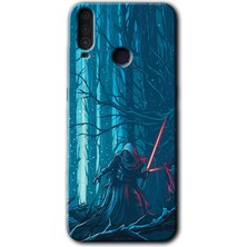MRC İletişim General Mobile Gm 10 Kılıf Hd Desen Baskılı Arka Kapak + Temperli Cam - Jedi