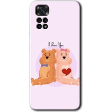 MRC İletişim Xiaomi Redmi Note 11 5g Global Kılıf Hd Desen Baskılı Arka Kapak - Sevgili Ayıcık