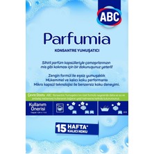 Abc Parfumia Romantik Gül Konsantre Yumuşatıcı 1440 ml 4'lü Seti