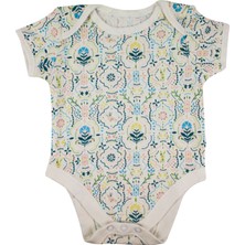 George Desenli Kısa Kollu Pamuk 5'li Bodysuit