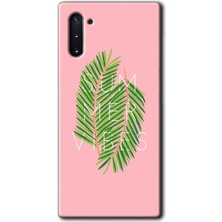 MRC İletişim Samsung Galaxy Note 10 Kılıf Hd Desen Baskılı Arka Kapak + Temperli Cam - Summer Vibes