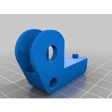 Epm3d Basit Ekstruder Sürücü Bloğu Sadece 3 Parça! Plastik Aparat