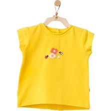 Fatih Bebek Andywawa AC21841R Hello Sunshine Bebe Tshirt Yellow