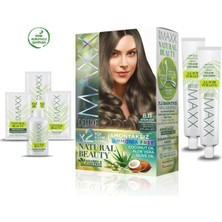 2 Paket Natural Beauty Amonyaksız Saç Boyası 8.11 Yoğun Açık Küllü Kumral