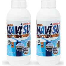 AKBA Mavi Su (Toilet Treatment) 2'li Avantaj Paket 1 L + 1 L