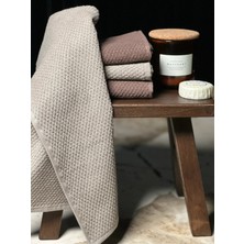 PlumeHome Banyo&Misafir&Mutfak&Çeyizlik Hediye El Havlu Seti- 30x50 - 4lü Set