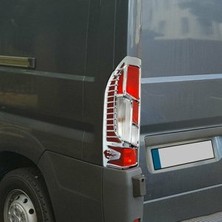 Ekiciler Fiat Ducato Stop Çerçevesi 2 Parça Abs Krom 2015 Sonrası