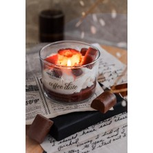 Ersu Store Kakao Kokulu Aromaterapi Kahve Parçacıklı Hediyelik Cupcake Mum