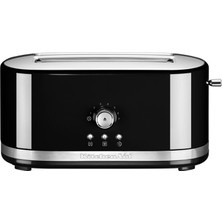 KitchenAid Manuel Kontrollü 4 Dilim, 2 Uzun Yuvalı Ekmek Kızartma Makinesi - 5KMT4116