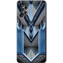 MRC İletişim Samsung Galaxy A73 Kılıf Hd Desen Baskılı Arka Kapak + Temperli Cam - Retro Building