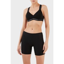 Armani Exchange Logo Bantlı Pamuklu Spor Sütyen Bayan Sütyen 947016 2F502 00020