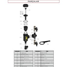 Steltech St Atomik II Kombi Manyetik Filtre