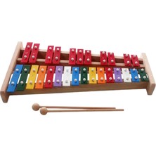 Perfk 27 Not Glockenspiel Xylophone Müzikal Eğitim Enstrümanı Malletler Stili A (Yurt Dışından)