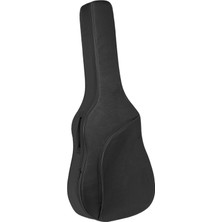 Perfk Gitar Çantası Suya Dayanıklı Gitar Konseri Gitar Sırt Çantası Ukulele Hediyeleri Için Siyah 40 Inç Ila 41IN (Yurt Dışından)