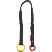 Eruen 2pcs Arborist Sürtünme Tasarrufu Kamp Yürüyüş Kaya Tırmanma Kampı Cambium Koruyucu Siyah 90CM Turuncu 120CM (Yurt Dışından)