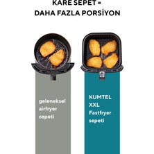 Kumtel Fastfryer Haf – 06 8,5 Litre Xxl Digital (Yağsız Fritöz Airfryer)