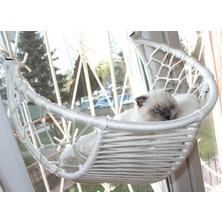 Lüxperi Kedi Cam Yatağı & Güçlü Vantuzlu Kedi Cam Yatağı