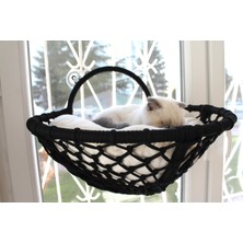 Lüxperi Kedi Cam Vantuzlu Yatak & Kedi Yatağı & Cam Yatağı