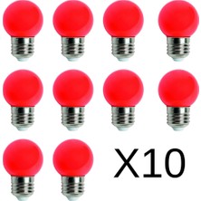 Cata CT-4071 1W LED Top Ampul Kırmızı 10 Adet
