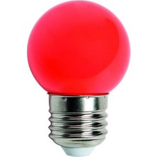 Cata CT-4071 1W LED Top Ampul Kırmızı 10 Adet