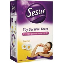 Sesu Tüy Sarartıcı Krem