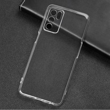 Grabono Oppo A16 Uyumlu Şeffaf Dayanıklı Silikon Kılıf Uzun Süre Solmaz Sararmaz