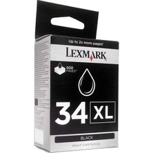 Lexmark 34XL-18C0034E Orjinal Siyah Kartuş