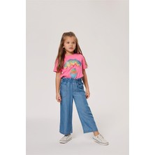 Lee Cooper Lısa Kız Çocuk Jean Pantolon Mıd Blue