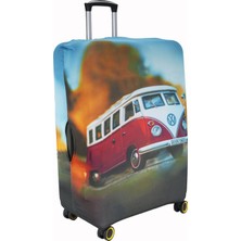My Saraciye 81 W Minibüs Valiz Kılıfı, Bavul Kılıfı - W Minibüs 81