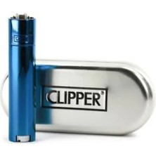 Clipper Metal Çakmak Deep Blue