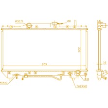 Toyota Carına E/corona St 191 92-97 1640074790 At  325*648*16