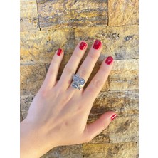 Herşey Nota Vintage Kamera Kadın Yüzük