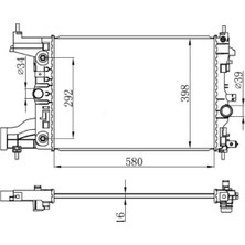 Opel Astra J 1300300 At  580*388*16