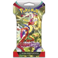 Pokemon Tcg Scarlet And Violet Sleeved Tek Booster Paket