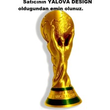 Turansoy Craft Fıfa Worldcup Dünya Kupası Dekor 3D Baskı 37 cm Orijinal Boy .