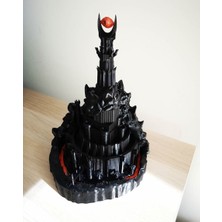 Turansoy Craft Barad-Dur The Dark Tower Minyatürü Biblo Dev Boy 24 cm Lotr (Işıksız)