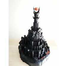 Turansoy Craft Barad-Dur The Dark Tower Minyatürü Biblo Dev Boy 24 cm Lotr (Işıksız)