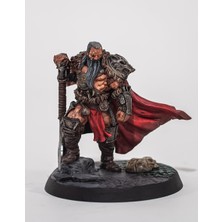 Barbarian Chieftain Boyalı Figür 20 cm