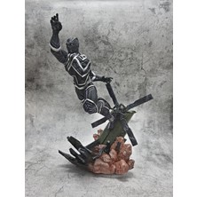 Black Panther Vs Captain Amerika Boyalı Figür 25 cm (Dev Boy)