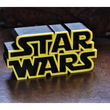 Star Wars Logo Standı 20CM