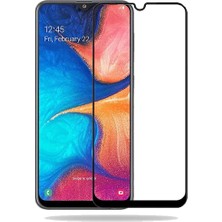 Newface Samsung Galaxy A20S Tam Ekran Koruyucu 5d Kırılmaz Cam Full Ekran Koruyucu