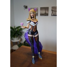 Kda Ahri Boyalı Figür 20 cm (Büyük Boy)