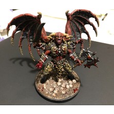 Cehennem Kralı Manzu Boyalı Figür 20 cm (Dev Boy)