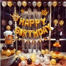 Çıtı Pıtı Store Kral Taçlı Lüks Doğum Günü Seti