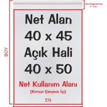 Carpcorn 40X45+5 (40*50) Cm. 250 Adet - Şeffaf Bantlı Yapışkanlı Jelatin Poşet